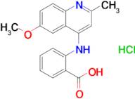 2-((6-Methoxy-2-methylquinolin-4-yl)amino)benzoic acid hydrochloride