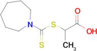 2-((Azepane-1-carbonothioyl)thio)propanoic acid