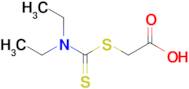 2-((Diethylcarbamothioyl)thio)acetic acid