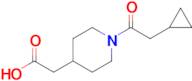 2-(1-(2-Cyclopropylacetyl)piperidin-4-yl)acetic acid