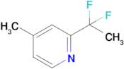 2-(1,1-Difluoroethyl)-4-methylpyridine