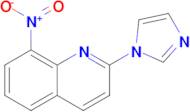 2-(1H-imidazol-1-yl)-8-nitroquinoline