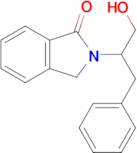 2-(1-Hydroxy-3-phenylpropan-2-yl)isoindolin-1-one