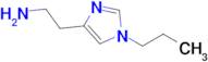 2-(1-Propyl-1H-imidazol-4-yl)ethan-1-amine