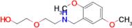 2-(2-((2,5-Dimethoxybenzyl)amino)ethoxy)ethan-1-ol