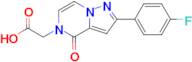 2-(2-(4-Fluorophenyl)-4-oxopyrazolo[1,5-a]pyrazin-5(4H)-yl)acetic acid