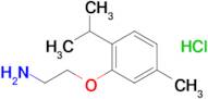 2-(2-Isopropyl-5-methylphenoxy)ethan-1-amine hydrochloride