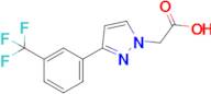 2-(3-(3-(Trifluoromethyl)phenyl)-1H-pyrazol-1-yl)acetic acid