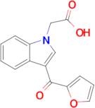 2-(3-(Furan-2-carbonyl)-1H-indol-1-yl)acetic acid