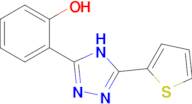 2-[5-(thiophen-2-yl)-4H-1,2,4-triazol-3-yl]phenol