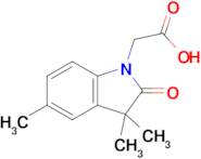 2-(3,3,5-Trimethyl-2-oxoindolin-1-yl)acetic acid