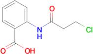 2-(3-Chloropropanamido)benzoic acid