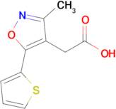 2-(3-Methyl-5-(thiophen-2-yl)isoxazol-4-yl)acetic acid