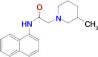 2-(3-Methylpiperidin-1-yl)-N-(naphthalen-1-yl)acetamide