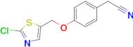 2-(4-((2-Chlorothiazol-5-yl)methoxy)phenyl)acetonitrile