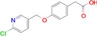 2-(4-((6-Chloropyridin-3-yl)methoxy)phenyl)acetic acid