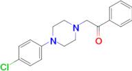 2-(4-(4-Chlorophenyl)piperazin-1-yl)-1-phenylethan-1-one