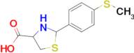 2-(4-(Methylthio)phenyl)thiazolidine-4-carboxylic acid