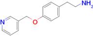 2-(4-(Pyridin-3-ylmethoxy)phenyl)ethan-1-amine