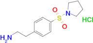 2-(4-(Pyrrolidin-1-ylsulfonyl)phenyl)ethan-1-amine hydrochloride