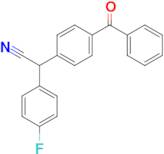 2-(4-Benzoylphenyl)-2-(4-fluorophenyl)acetonitrile