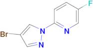 2-(4-Bromo-1H-pyrazol-1-yl)-5-fluoropyridine