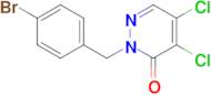 2-(4-Bromobenzyl)-4,5-dichloropyridazin-3(2H)-one