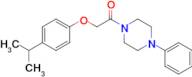 2-(4-Isopropylphenoxy)-1-(4-phenylpiperazin-1-yl)ethan-1-one