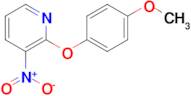 2-(4-Methoxyphenoxy)-3-nitropyridine