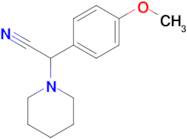 2-(4-Methoxyphenyl)-2-(piperidin-1-yl)acetonitrile