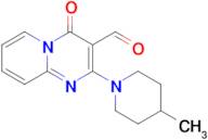 2-(4-Methylpiperidin-1-yl)-4-oxo-4H-pyrido[1,2-a]pyrimidine-3-carbaldehyde