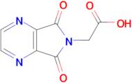 2-(5,7-Dioxo-5,7-dihydro-6H-pyrrolo[3,4-b]pyrazin-6-yl)acetic acid