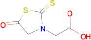 2-(5-Oxo-2-thioxothiazolidin-3-yl)acetic acid