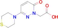 2-(6-Oxo-3-thiomorpholinopyridazin-1(6H)-yl)acetic acid