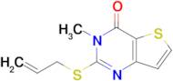 2-(Allylthio)-3-methylthieno[3,2-d]pyrimidin-4(3H)-one