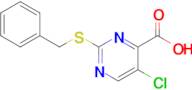 2-(Benzylthio)-5-chloropyrimidine-4-carboxylic acid