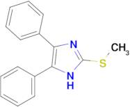 2-(Methylthio)-4,5-diphenyl-1H-imidazole