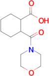 2-(Morpholine-4-carbonyl)cyclohexane-1-carboxylic acid