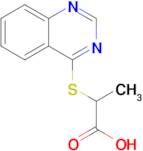 2-(Quinazolin-4-ylthio)propanoic acid