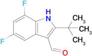 2-(Tert-butyl)-5,7-difluoro-1H-indole-3-carbaldehyde