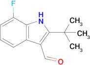 2-(Tert-butyl)-7-fluoro-1H-indole-3-carbaldehyde