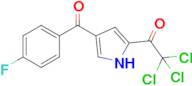 2,2,2-Trichloro-1-(4-(4-fluorobenzoyl)-1H-pyrrol-2-yl)ethan-1-one