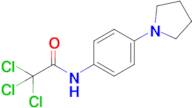 2,2,2-Trichloro-N-(4-(pyrrolidin-1-yl)phenyl)acetamide