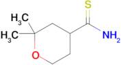 2,2-Dimethyltetrahydro-2H-pyran-4-carbothioamide