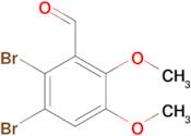 2,3-Dibromo-5,6-dimethoxybenzaldehyde