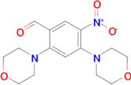 2,4-Dimorpholino-5-nitrobenzaldehyde