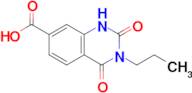 2,4-Dioxo-3-propyl-1,2,3,4-tetrahydroquinazoline-7-carboxylic acid