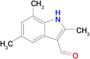 2,5,7-Trimethyl-1H-indole-3-carbaldehyde