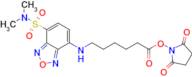 2,5-Dioxopyrrolidin-1-yl 6-((7-(N,N-dimethylsulfamoyl)benzo[c][1,2,5]oxadiazol-4-yl)amino)hexanoate