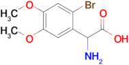 2-Amino-2-(2-bromo-4,5-dimethoxyphenyl)acetic acid